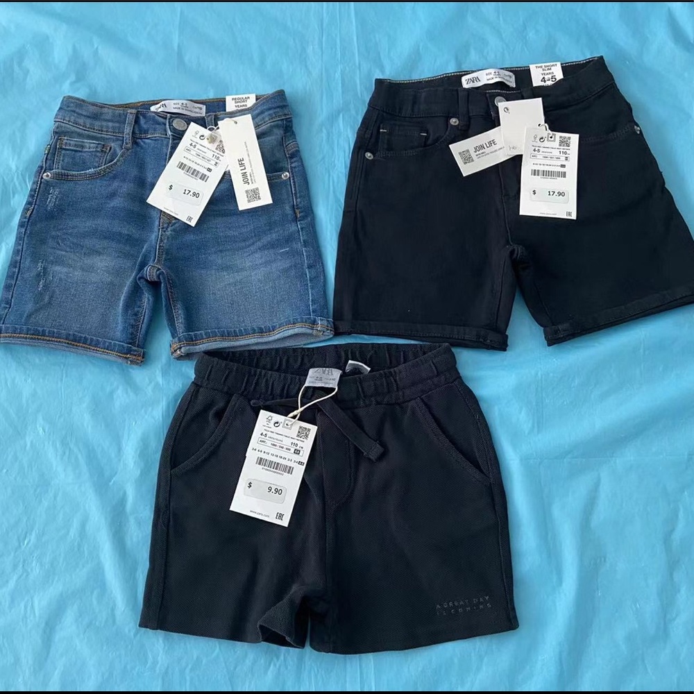 Zara Girls’ Shorts Bundle Size 4-5